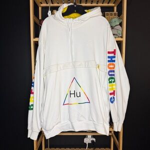 Adidas Pharrell Williams Human Race Half Zip Pullover Hoodie size large